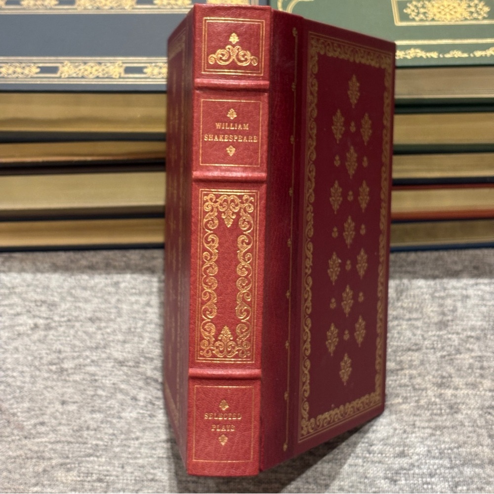 Selected Plays,  William Shakespeare, Franklin Library 1981, 1/4 Leather